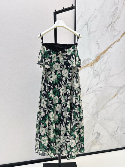 Loe* 25ss floral print dress