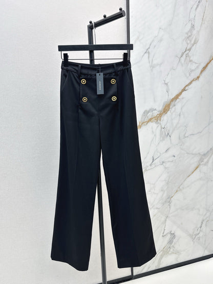 Versa* 25ss metal buttons blazer pants