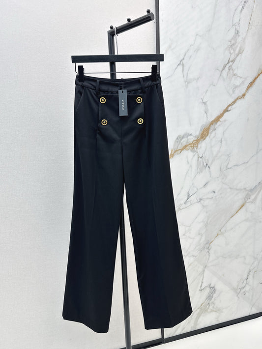Versa* 25ss metal buttons blazer pants