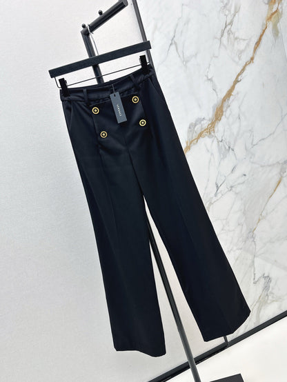 Versa* 25ss metal buttons blazer pants