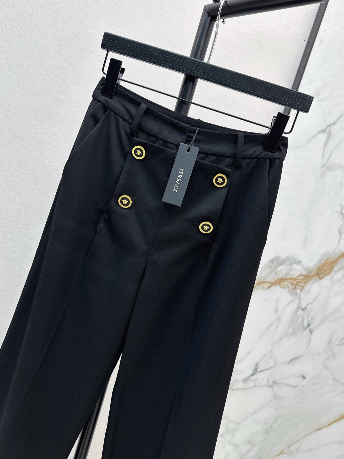 Versa* 25ss metal buttons blazer pants