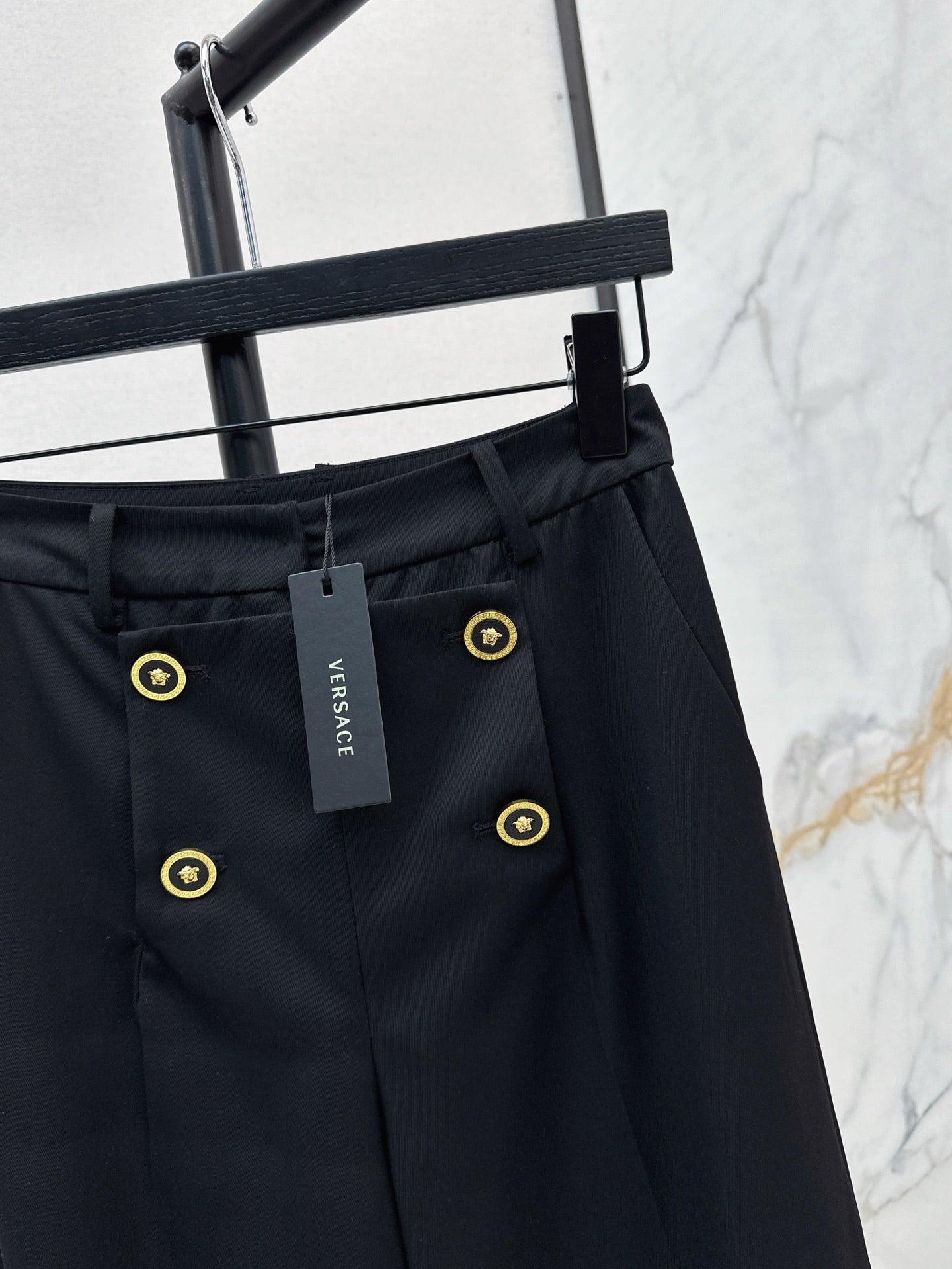 Versa* 25ss metal buttons blazer pants