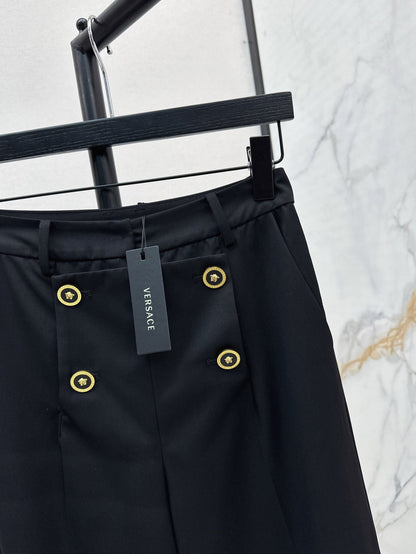 Versa* 25ss metal buttons blazer pants