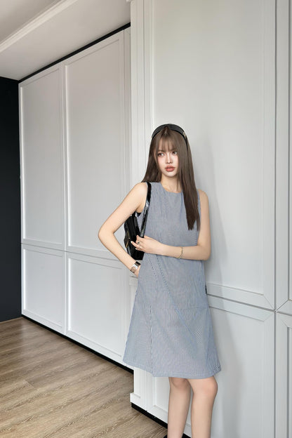 D*r 25ss striped straight dress