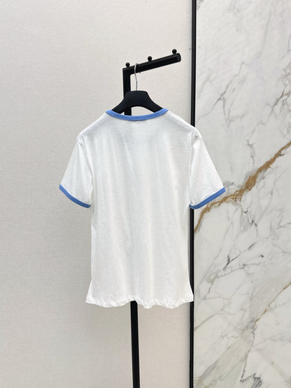 D*r 25ss star printed cotton jersey t-shirt