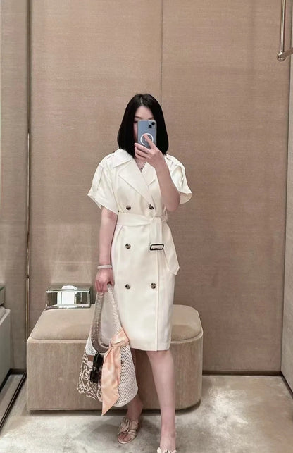 Bur* 25ss trench dress