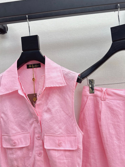 Lor*P 25ss linen suit