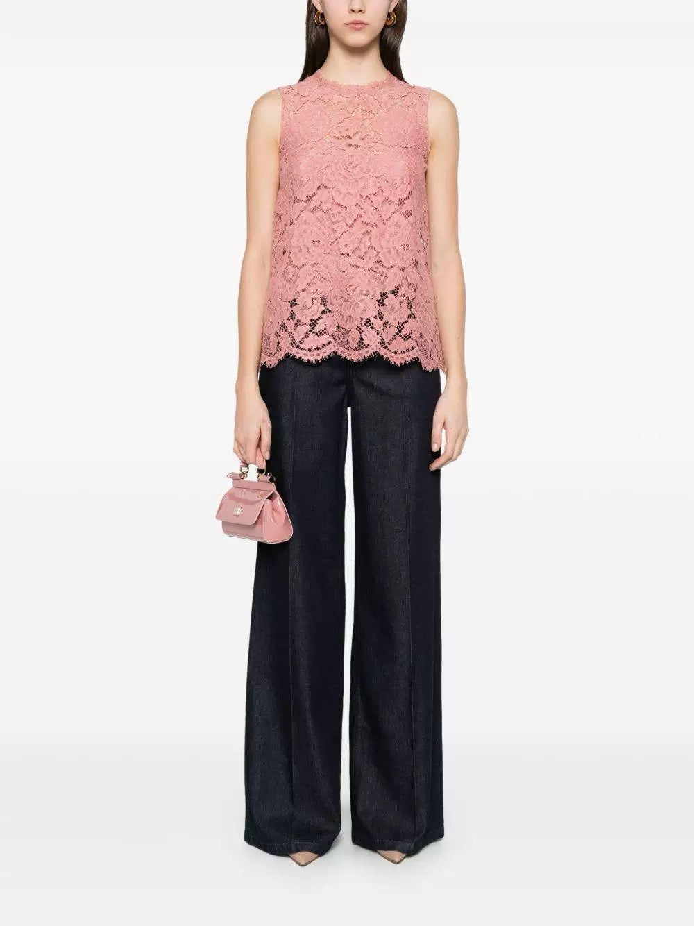 D*Gab 25ss floral lace top