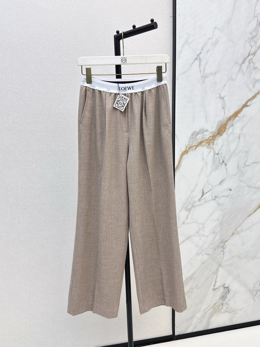 Loe* 25ss trousers in wool and cashmere