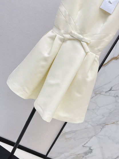 D*r 25ss short bow flared dress
