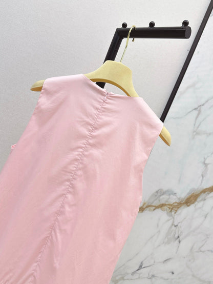 M*u 25ss Rhinestone Short-Sleeve Dress