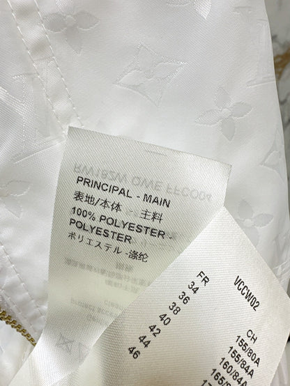 Loui* 25ss monogram hooded jacket