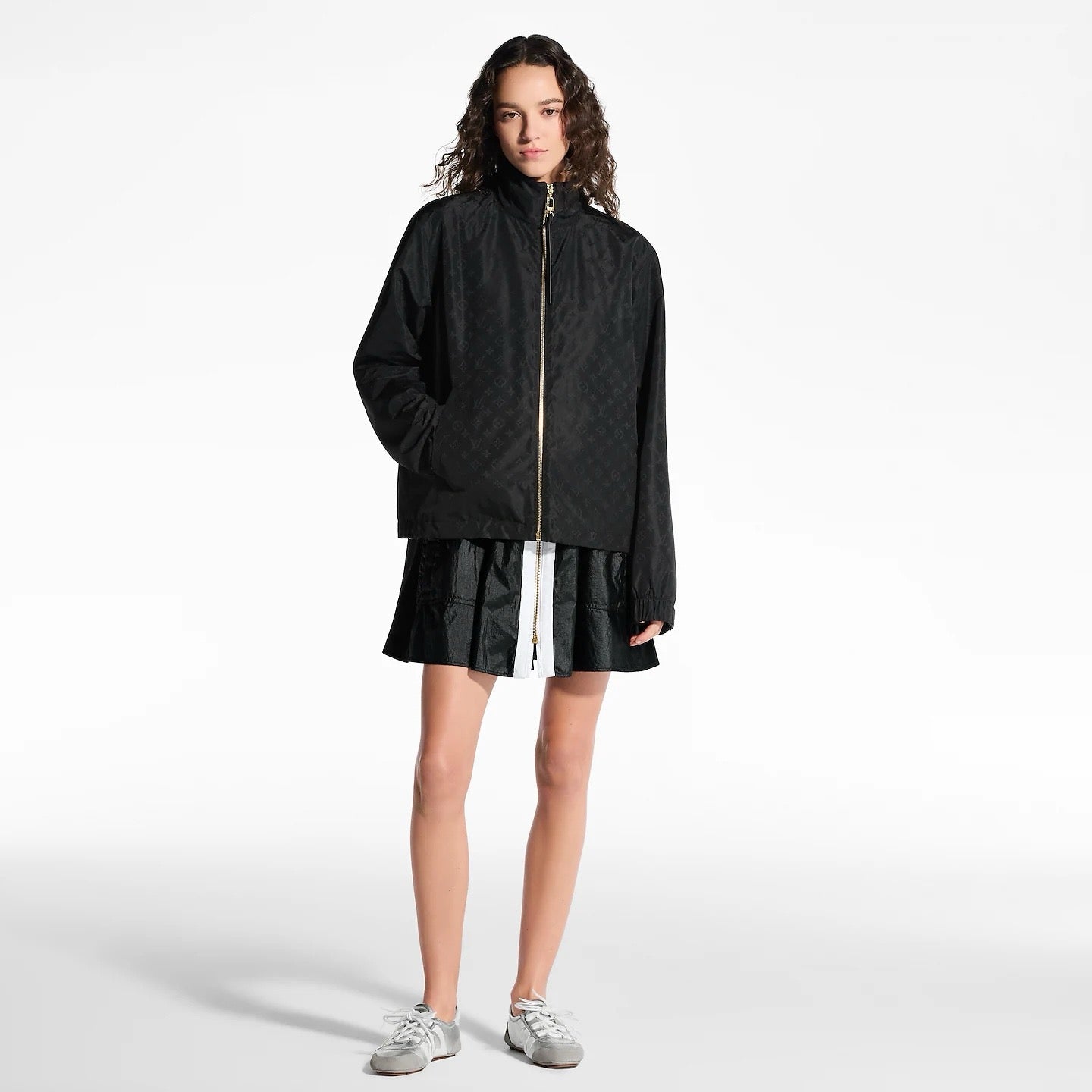 Loui* 25ss monogram jacquard jacket