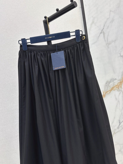 Loui* 25ss XL hem midi skirt