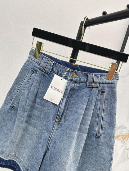 Valen* 25ss denim shorts