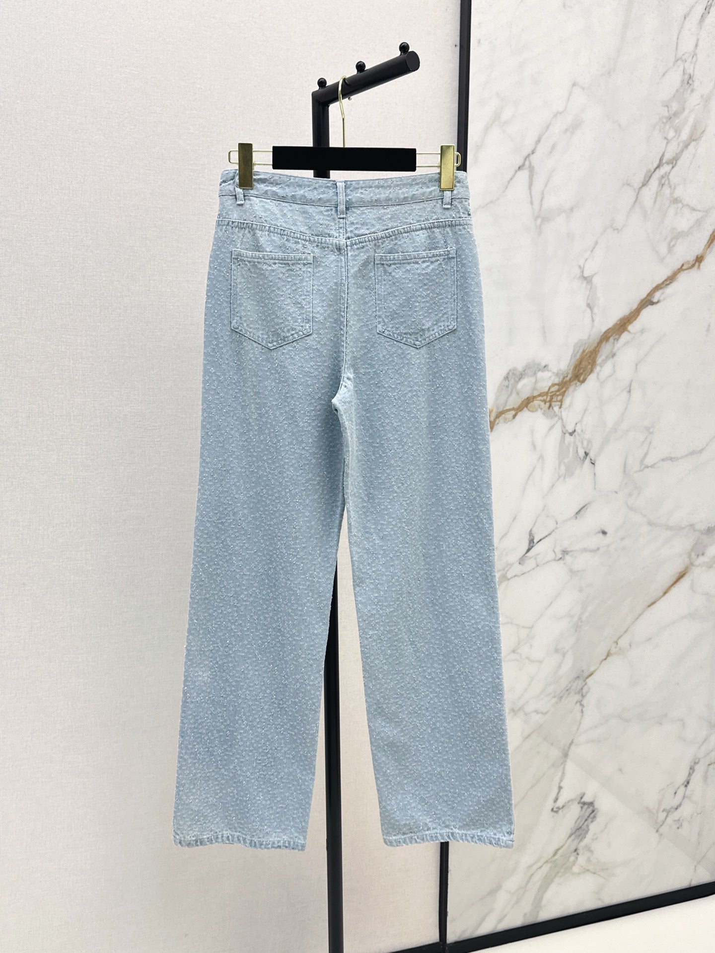 C*nel 25ss Weaved straight jeans