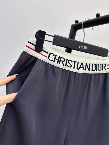 D*r 25ss Logo webbing waist pants