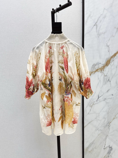 Zim* 25ss floral printed shorts