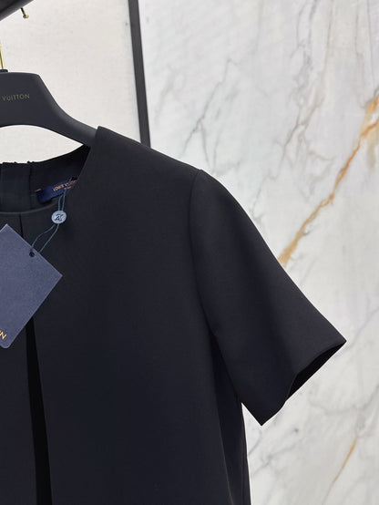Loui* 25ss anchor button A-line dress