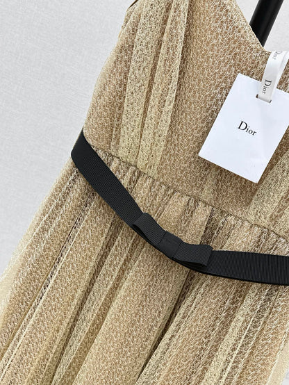 D*r 25ss flared mesh dress