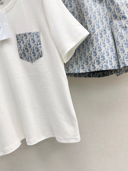 D*r 25ss Oblique t-shirt and shorts set