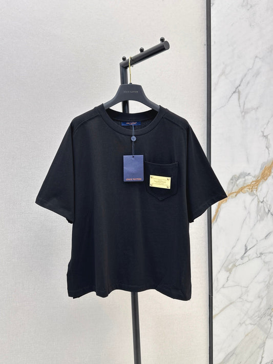 Loui* 25ss signature plaque t-shirt