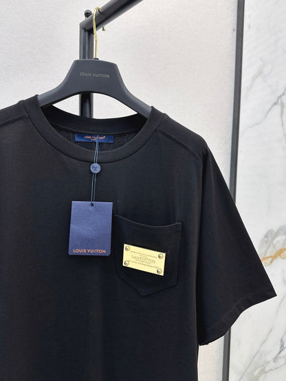 Loui* 25ss signature plaque t-shirt