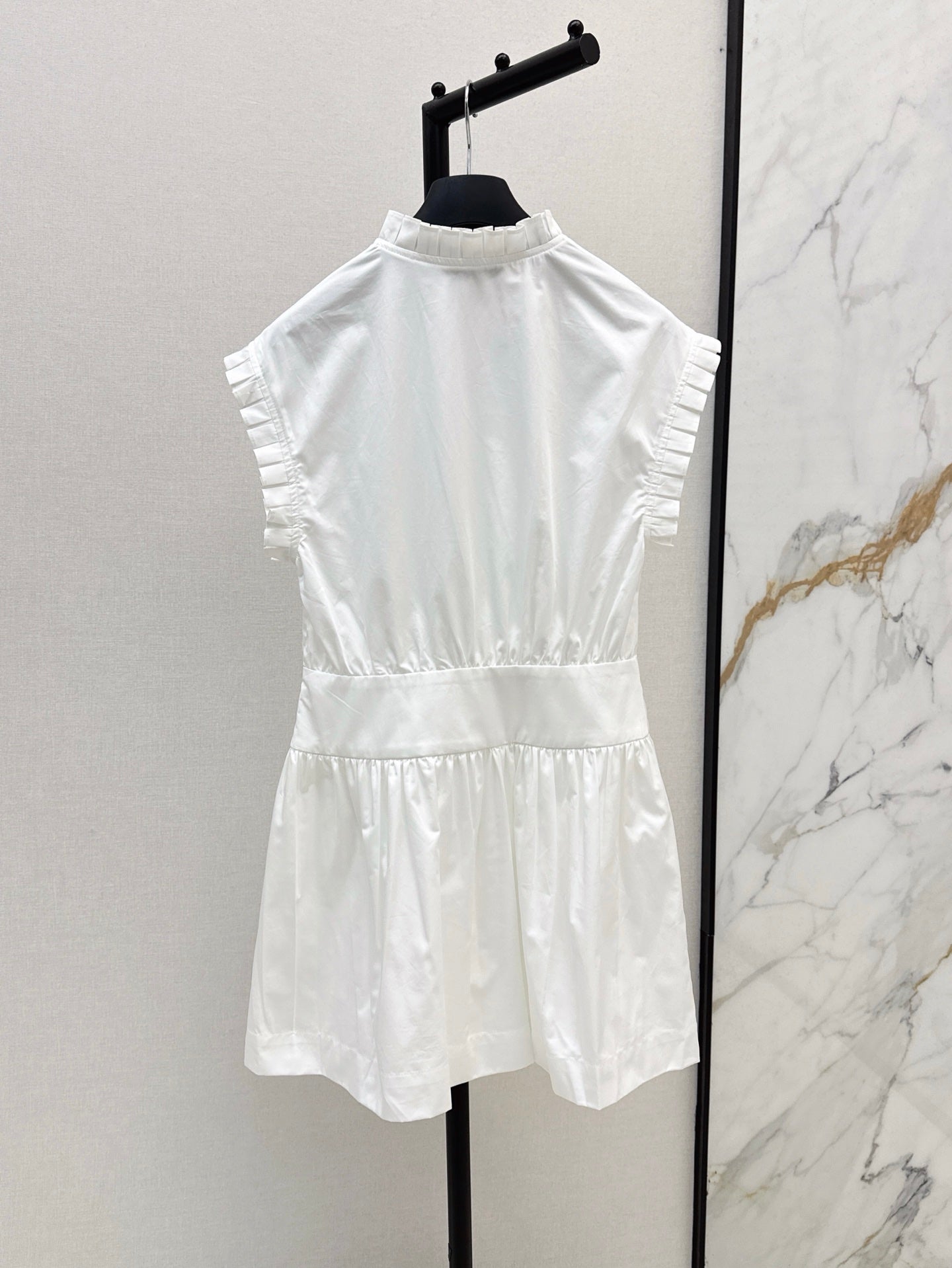D*r 25ss ruffle pleated dress