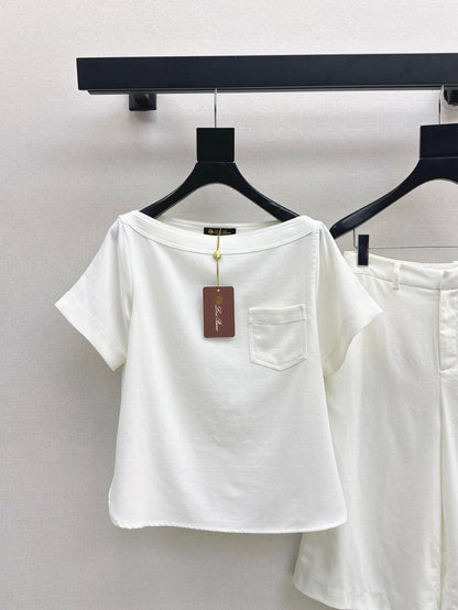 Lor*P 25ss top and shorts set