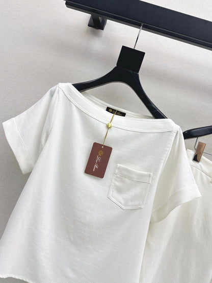 Lor*P 25ss top and shorts set