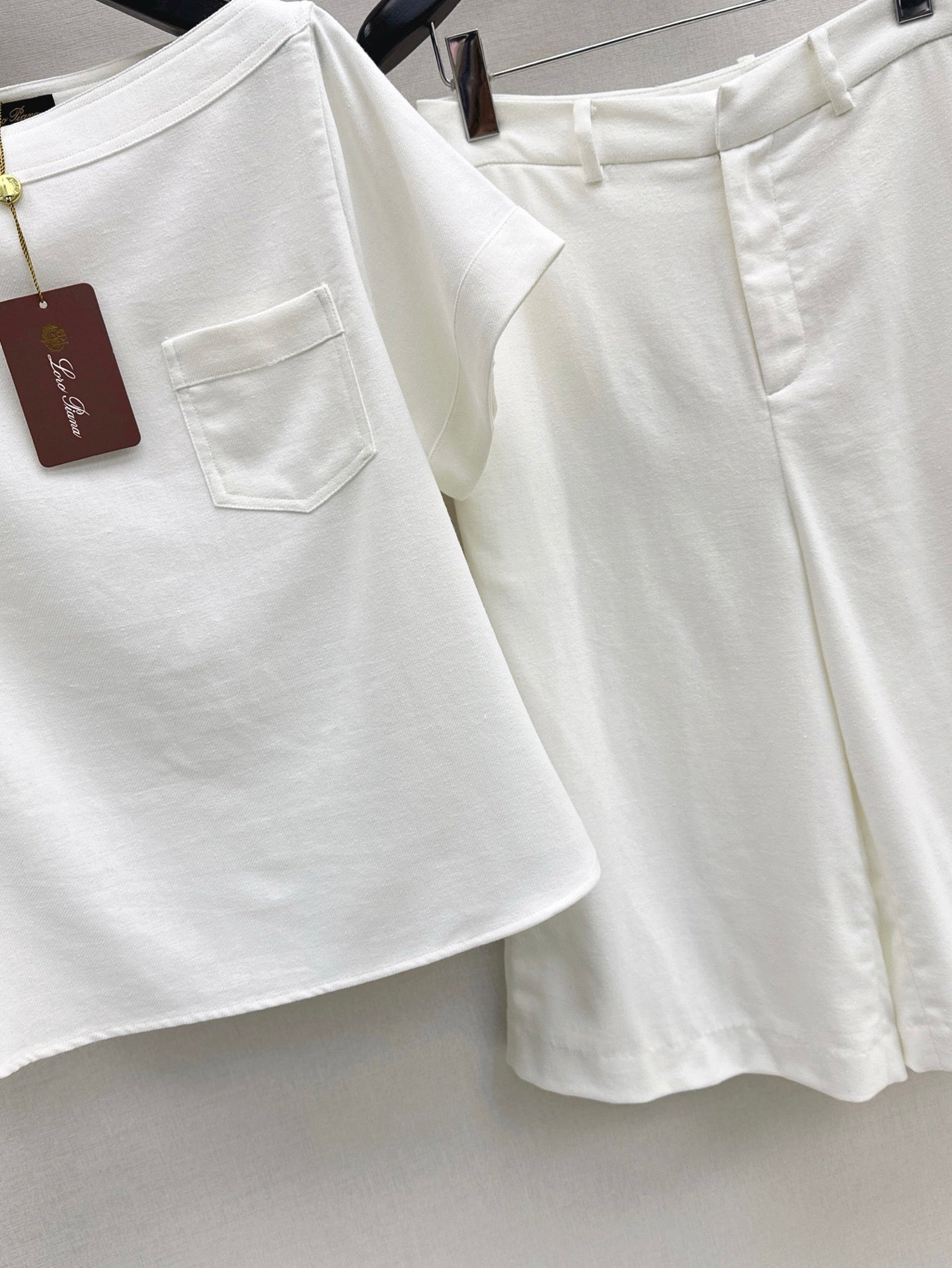 Lor*P 25ss top and shorts set