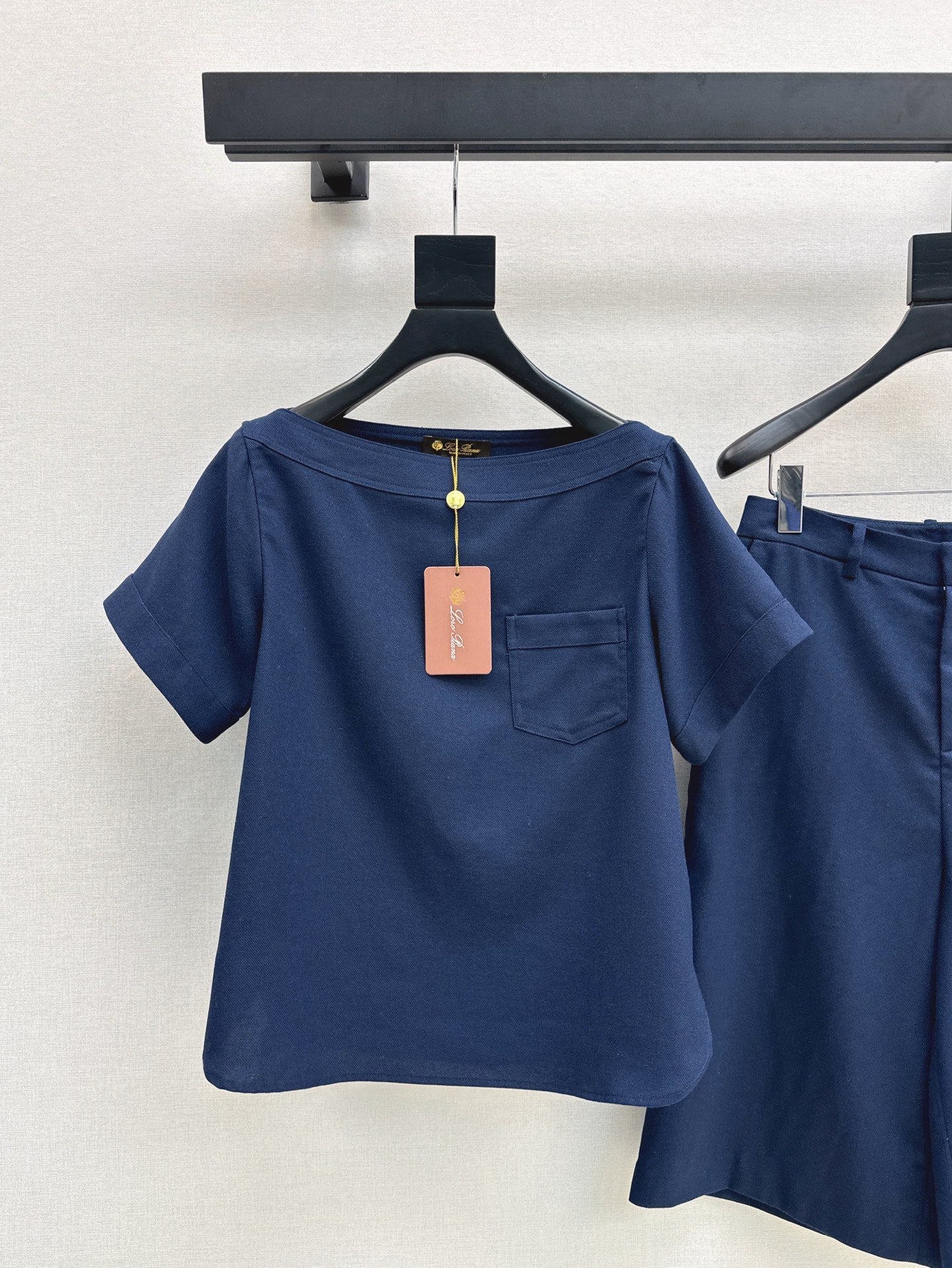 Lor*P 25ss top and shorts set