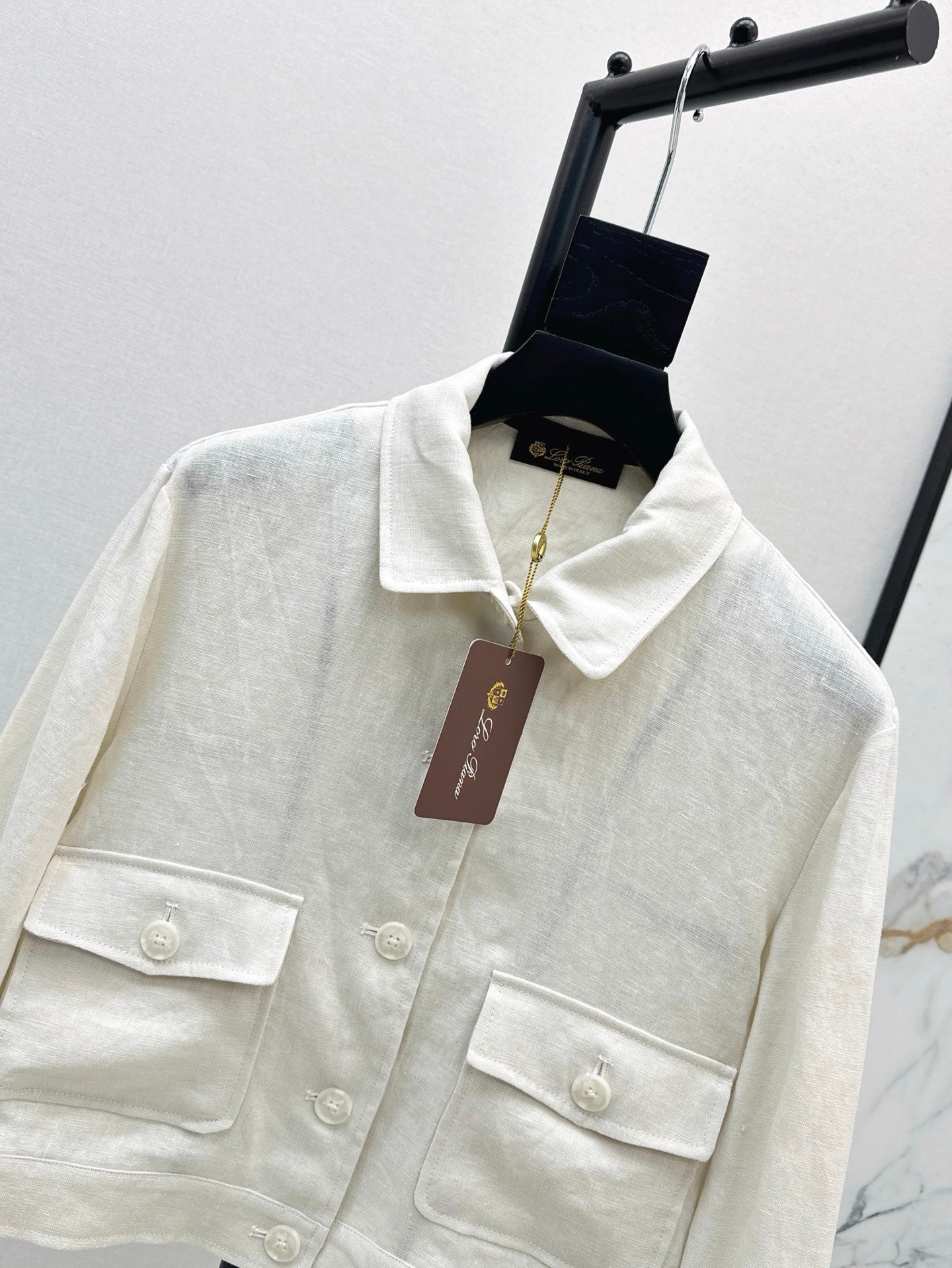 Lor*P 25ss linen jacket