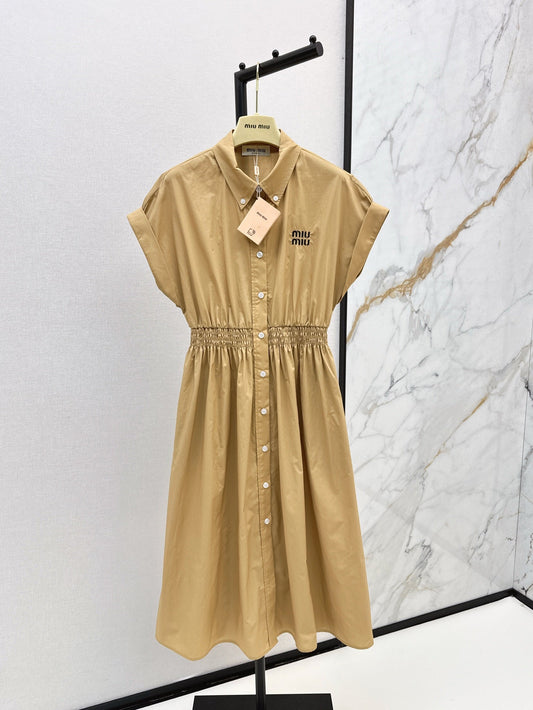 M*u 25ss elastic waist dress