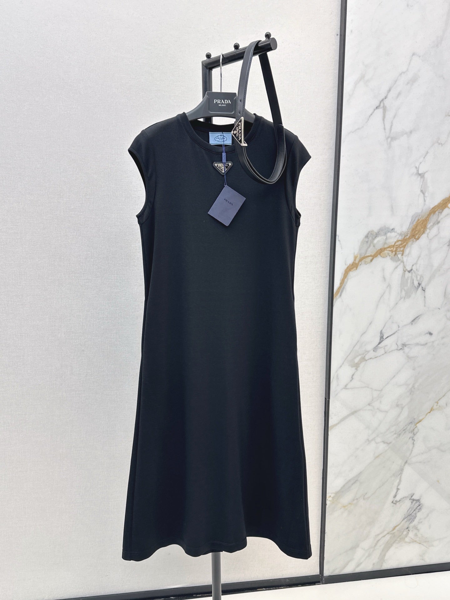 Pra* 25ss ribbed jersey dress