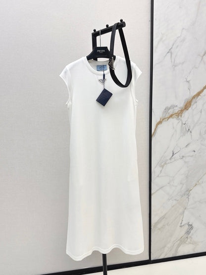 Pra* 25ss ribbed jersey dress
