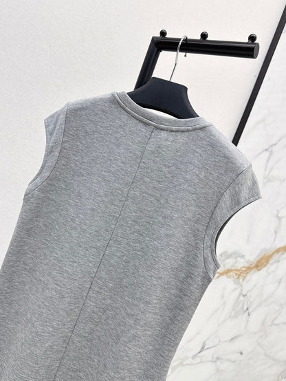 Pra* 25ss ribbed jersey dress