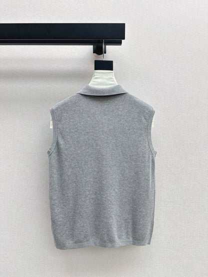 D*r scarves knit vest
