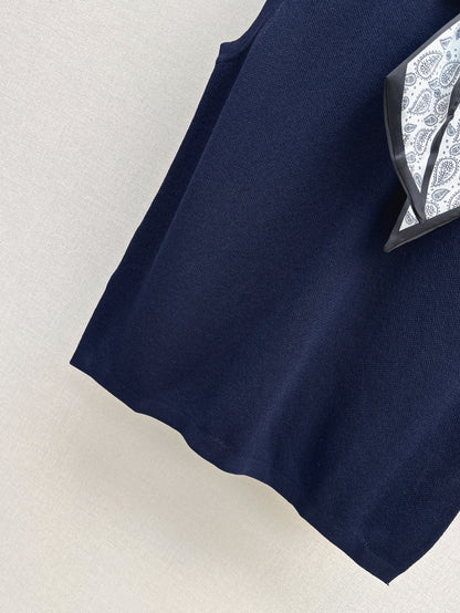 D*r scarves knit vest