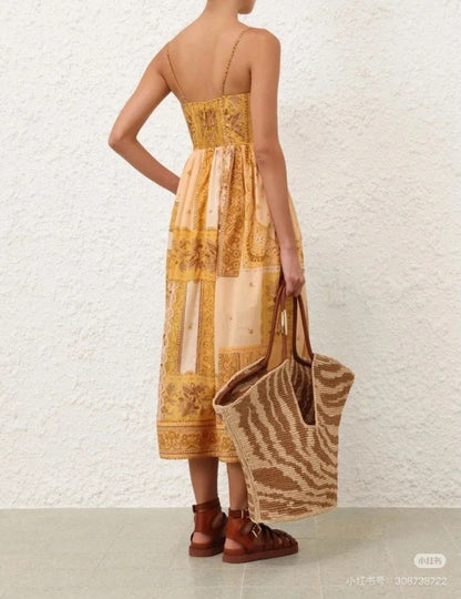 Zim* 25ss slip corset dress