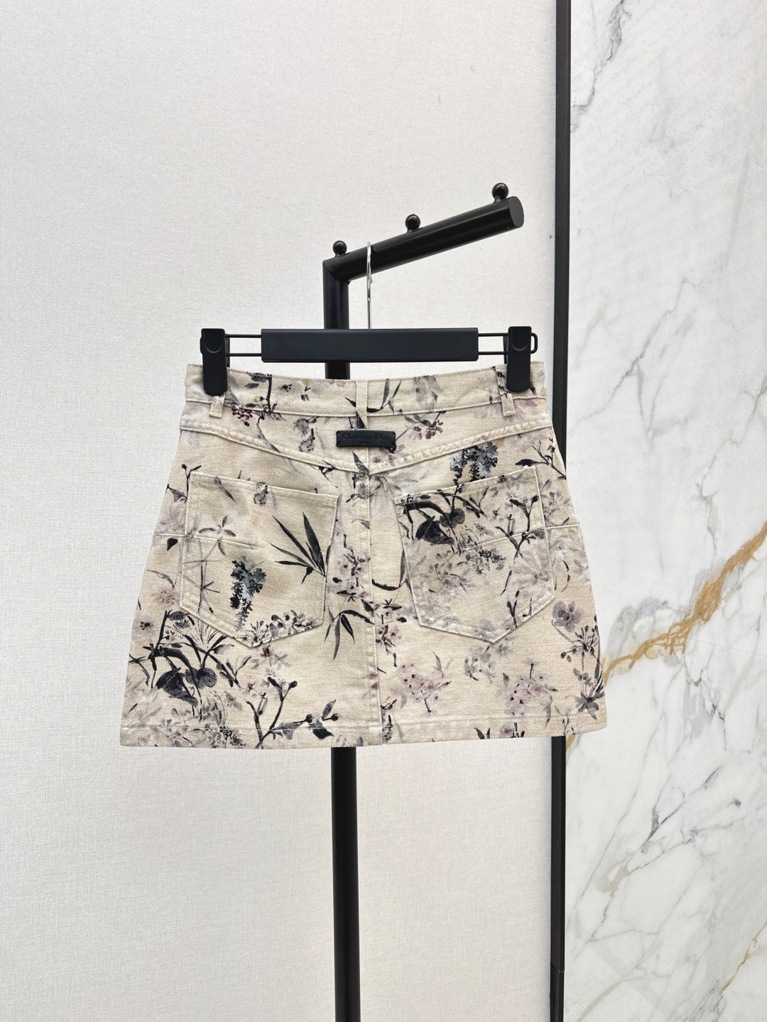 D*r 25ss denim miniskirt