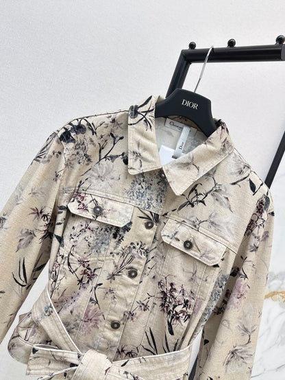 D*r 25ss short belted jacket