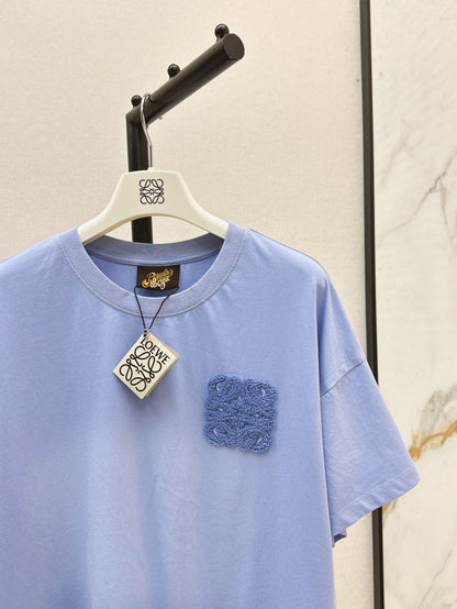 Loe* 25ss anagram cotton jersey t-shirt