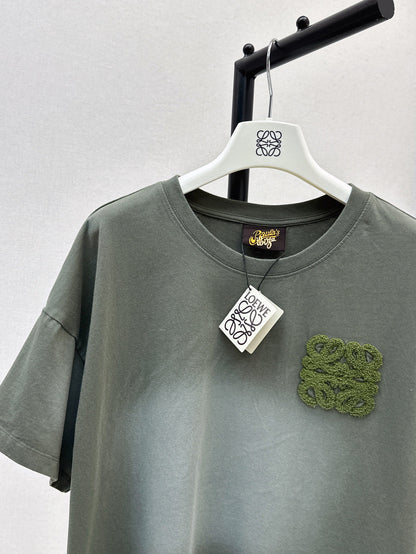 Loe* 25ss anagram cotton jersey t-shirt