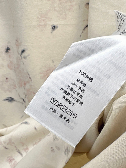D*r 25ss logo embroidered T-shirt