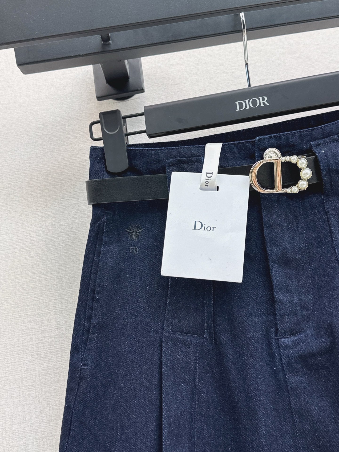 D*r 25ss denim vest and skirt set