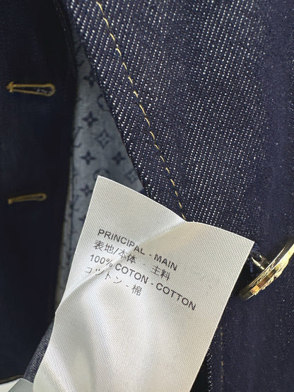 Loui* 25fw denim preppy blazer