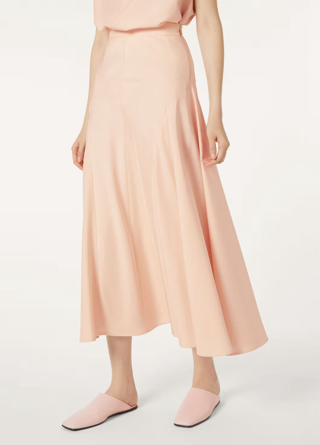 Lor*P 25ss sleeveless top and pleated skirt set