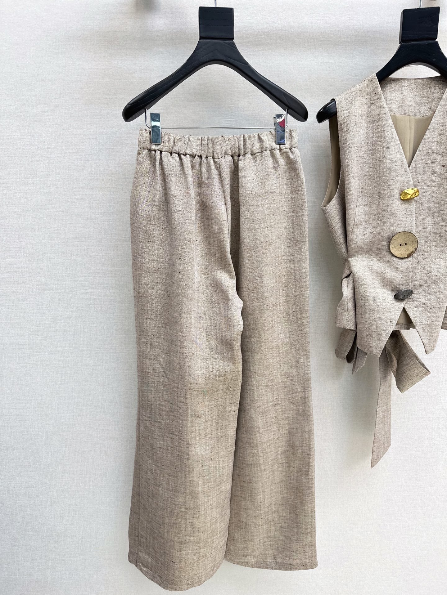 Lor*P 25ss linen vest and pants set