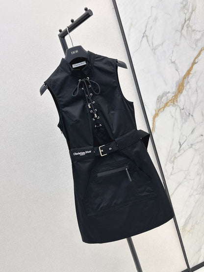 D*r 25ss belted vest dress